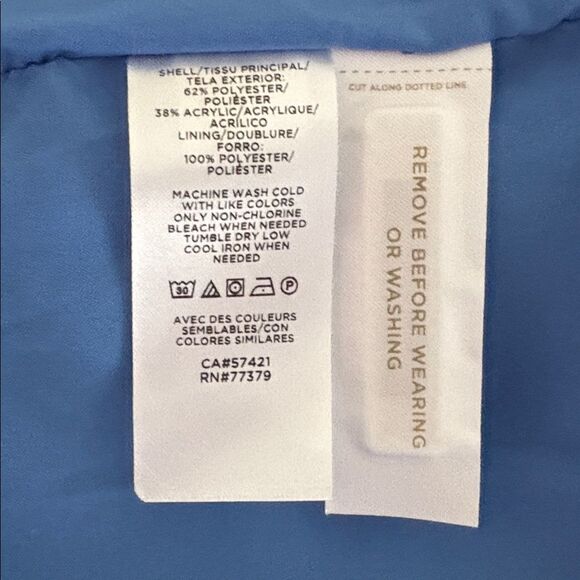 Ann Taylor Blue Tweed Sleeveless Dress Size 6 - Picture 9 of 9